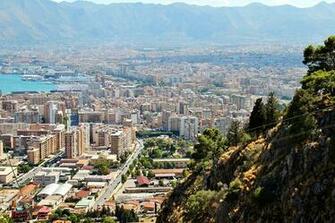Photo Italy Palermo From Above Cities Building