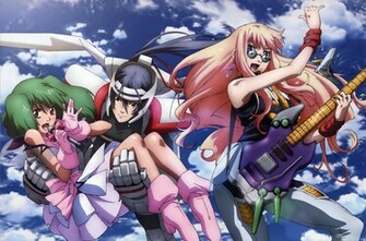Macross Frontier Wallpaper Japanese Anime Widescreen Full HD Cg
