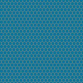 Doodlecraft Hexagon Honeycomb Bie Background Pattern Of