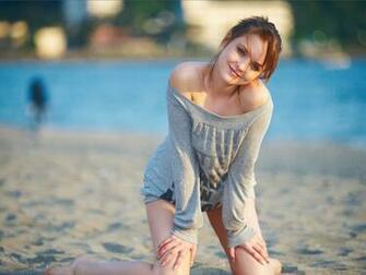 Girl Top Image Beach Desktop Wallpaper Cool