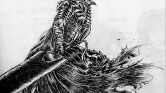 Berserk Armor Artwork Capes Swords Black Swordsman Wallpaper