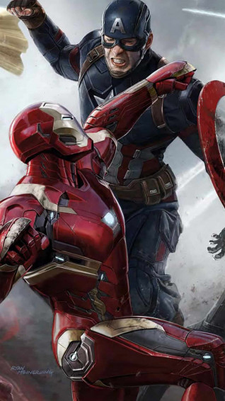 Captain America iPhone Wallpaper