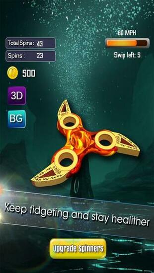 Fidget Spinner 3d Ultimate Stress Release Game App