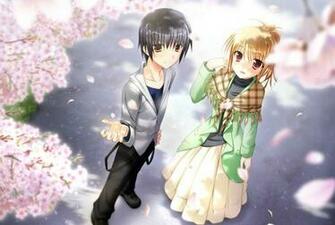 Cute Anime Couples Wallpaper Sf