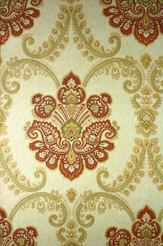 Vintage Damask Wallpaper