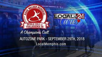 Mark Walden Memorial Sickle Cell 5k Sept 29th