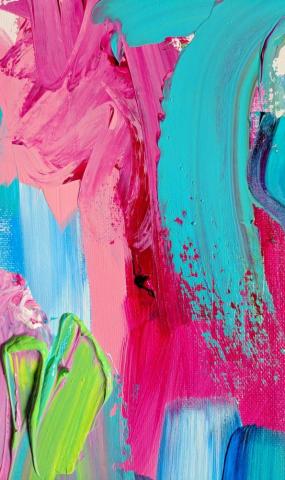 Sarah Coey Art Abstract Acrylic Painting Wallpaper
