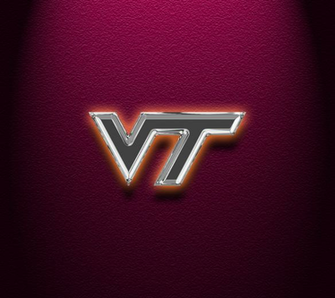 Photo Virginia Tech Chrome Vt W Orange Glow Hq In The Album
