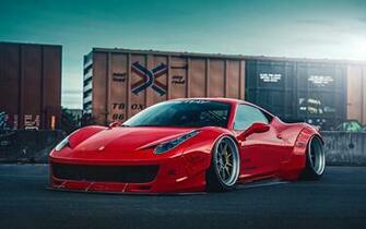 Ferrari Liberty Walk Wallpaper HD Car Id