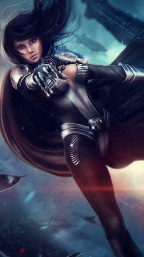 Synestra Dc Universe Wallpaper iPhone