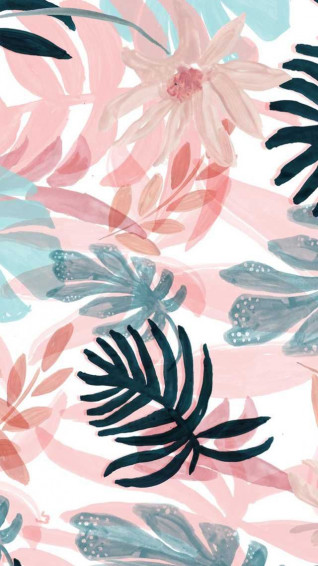 Post Floral Wallpaper Tropical Flower