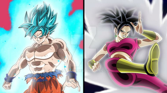 Goku Super Saiyan Blue Kaiyoken Vs Kefla Wallpaper By