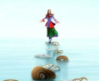 Alice In Wonderland Through The Looking Glass Wallpaper