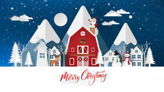 8k Christmas Wallpaper
