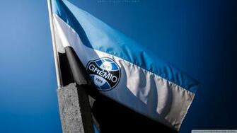 Flag Of Gremio Football Portoalegrense 4k HD Desktop Wallpaper
