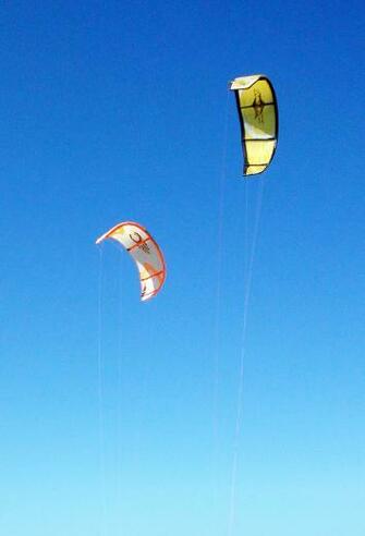 Kite Surf Flying 3wallpaper iPhone Parallax Les Wallpaper