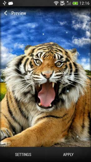 Tiger Live Wallpaper Android