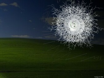 Broken Windows Background Wallpaper HD Background