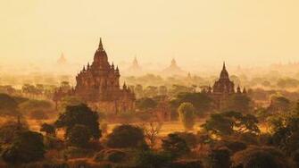 Painting Burma Artwork Myanmar Wallpaper Mocah