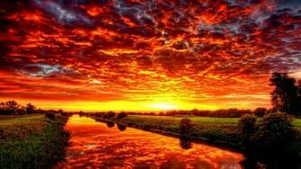 Summer Sunrise Wallpaper High Definition Quality Widescreen