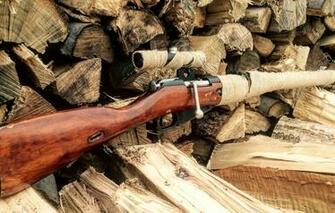 Wallpaper Rifle Sniper Mosin M91 Store Image For Desktop