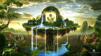 Desktopography Nature Landscape Digital Art Wallpaper HD