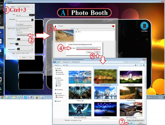 How Do I Import Backfrounds For Green Screen Sparkbooth Dslr