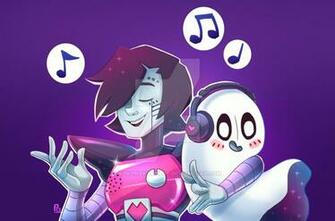 Mettaton And Napstablook By Kokonakamelot