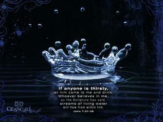 Thirsty Wallpaper Christian Scripture Verses