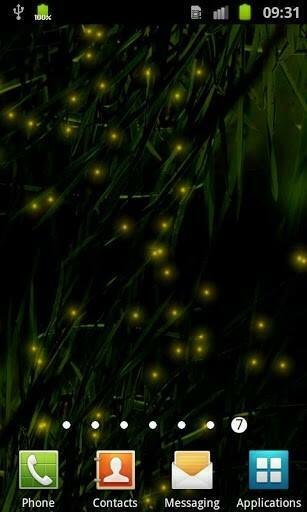 Fireflies Live Wallpaper App For Android