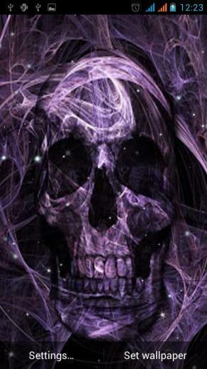 Skeleton Live Wallpaper For Android Apk