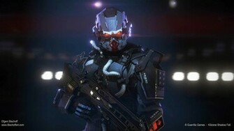 Killzone Shadow Fall Game HD Wallpaper Assault Trooper Rifle