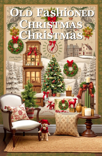 Old Fashioned Christmas Wallpaper