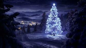 Decorated Christmas Tree Nature 4k Ultra HD Desktop Wallpaper Uploaded