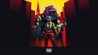 Retro Pubg Poster Wallpaper