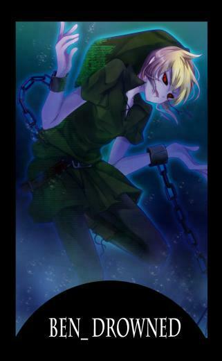 Creepy Pasta Card 5th Ben Drowned By Gatanii69