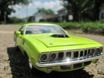 Plymouth Hemi Cuda Diecast Wallpaper