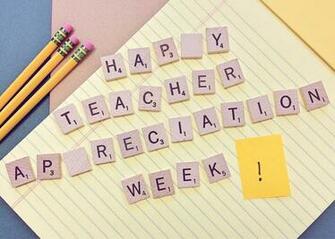 Wallpaper With Teacher Appreciation Week Image