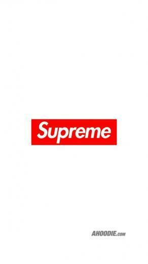 Supreme iPhone Wallpaper On