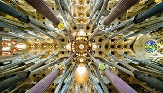Sagrada Antoni Gaudi Details HD Wallpaper