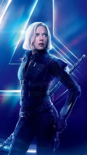 Black Widow Infinity War 4k Wallpaper For iPhone