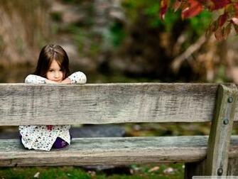 Child Sitting On A Bench 4k HD Desktop Wallpaper For Ultra