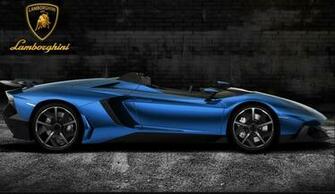 Lamborghini Aventador J Azul Image Pictures Becuo
