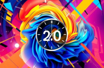 Digital Clock Wallpaper