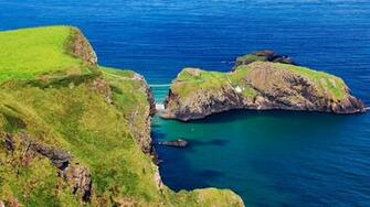 Carrick A Rede Rope Bridge North Antrim Coast Northern Ireland