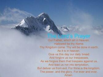 Lords Prayer Wallpaper Galleryhip The Hippest