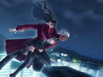 Rin And Archer A Wallpaper Of Tohsaka