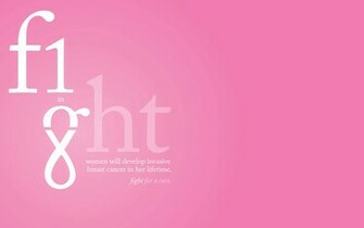 Fight Breast Cancer Desktop Wallpaper