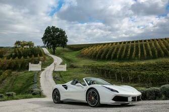 White Ferrari F12 Convertible Coupe HD Wallpaper