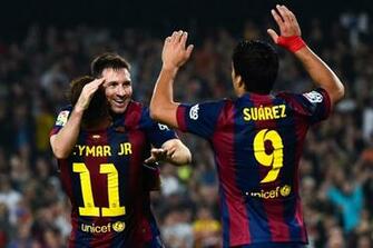 Messi And Neymar Suarez Wallpaper